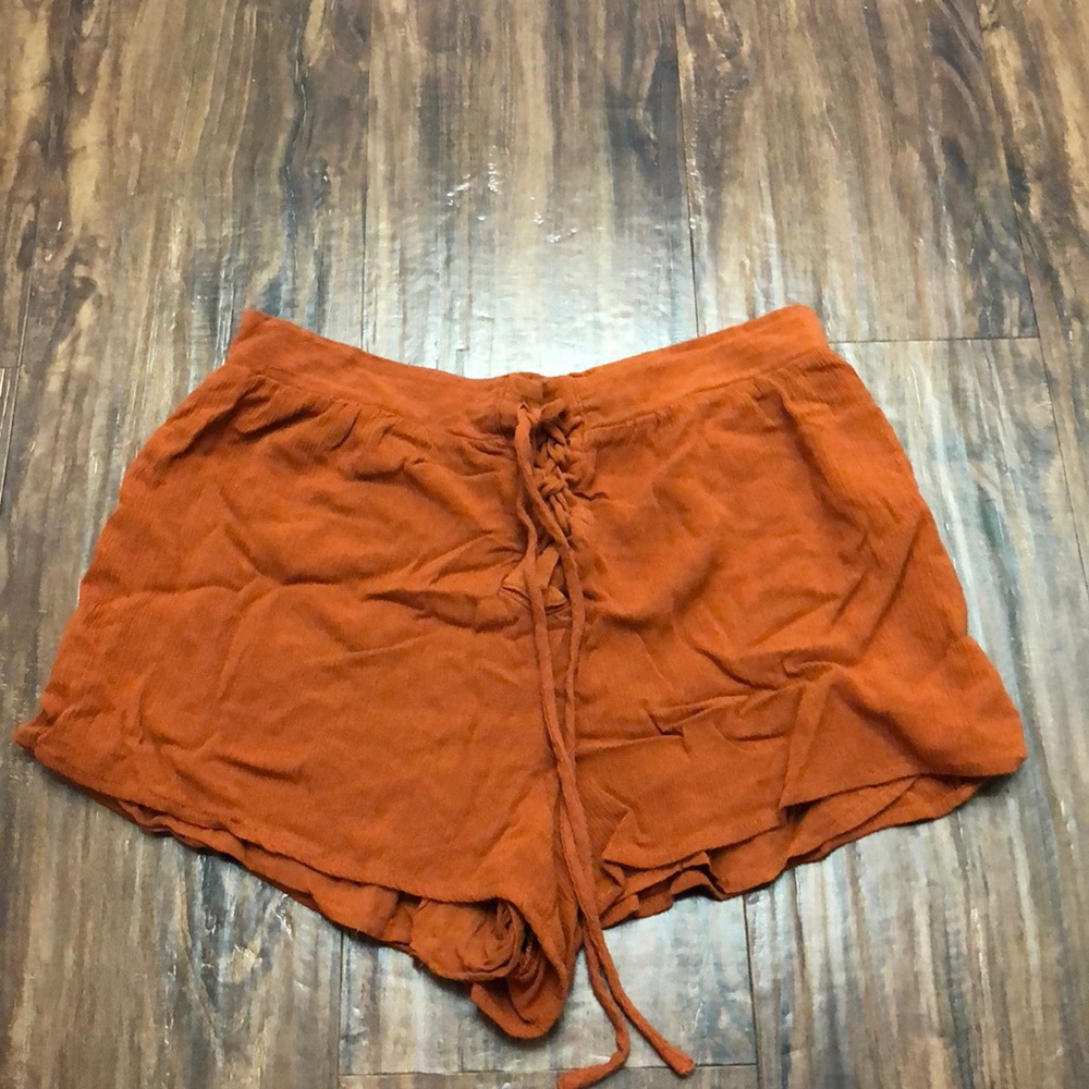 Rustic orange shorts